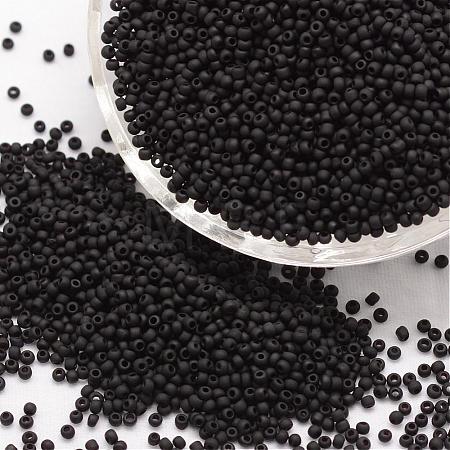 6/0 Round Glass Seed Beads X-SEED-J015-F6-M49-1