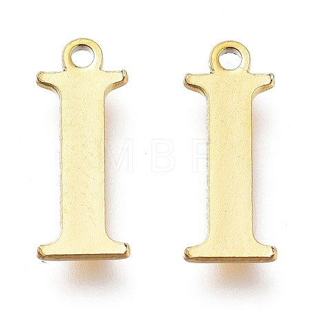 PVD Vacuum Plating  304 Stainless Steel Charms STAS-H112-I-G-1