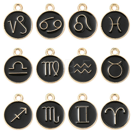 Alloy Enamel Pendants ENAM-YW0001-100A-1