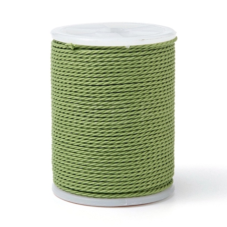 Round Waxed Polyester Cord YC-G006-01-1.0mm-29-1
