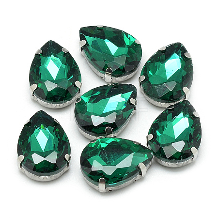 Sew on Rhinestone RGLA-T035-13x18mm-16-1