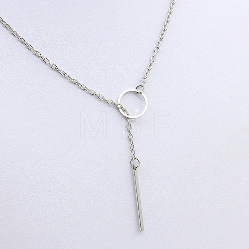 Alloy Lariat Necklaces WG75FF9-05-1