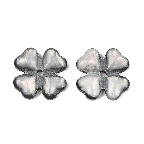 Opaque Resin Shamrock Decoden Cabochons CRES-I036-18A-1