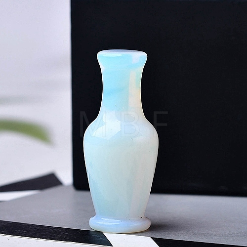 Opalite Carved Vase Figurines PW-WG21325-05-1
