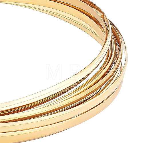 Half Round Brass Wire for Jewelry Making CWIR-WH0003-02-A-1