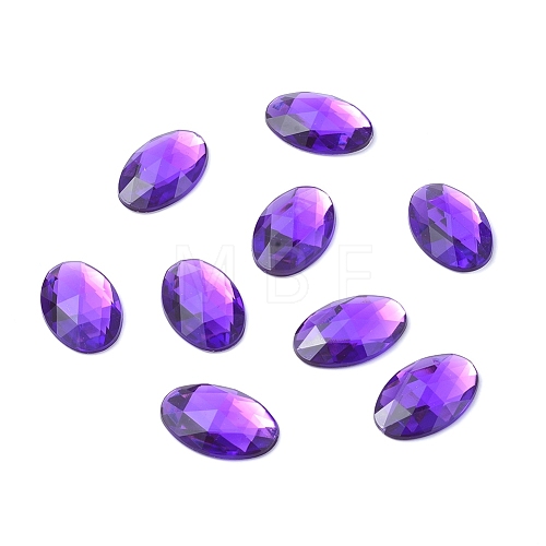 Imitation Taiwan Acrylic Rhinestone Cabochons GACR-A008-20x30mm-04-1