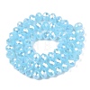 Electroplate Glass Beads Strands LS-EGLA-A044-J8mm-B04-3