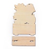 Natural Wood Display Decorations DJEW-O001-25-3