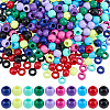 300Pcs 10 Colors Opaque Acrylic Beads SACR-SP0001-53A-1