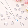 20Pcs 304 Stainless Steel Pendant Cabochon Settings STAS-BBC0010-66-7