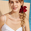 7Pcs 7 Colors 2.5MM Round Nylon Cotton Cord Necklace Making NJEW-TA0001-25RG-8