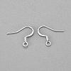 304 Stainless Steel French Earring Hooks X-STAS-H436-05S-2