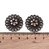 Tibetan Style Alloy Beads FIND-Q094-09R-3