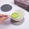 6Pcs 3 Colors Cotton Thread Weave Hot Pot Holders DIY-SZ0003-50B-5