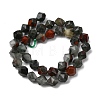 Natural African Bloodstone Beads Strands G-Z119-A28-03-4