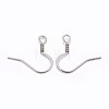 304 Stainless Steel French Earring Hooks STAS-P186-01P-2