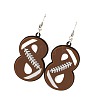 Sport Style Acrylic Dangle Earrings FS-WG67C41-04-2