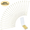 Brass Ball Head Pins KK-YW0002-25B-G-1