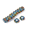 3D Lampwork & Brass Core European Beads LAMP-Q042-01A-2