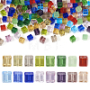 128Pcs 16 Colors Glass Imitation Austrian Crystal Beads GLAA-TA0001-50-9