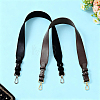 2Pcs 2 Colors PU Leather Bag Handles DIY-CL0002-68-3