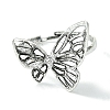 Hollow Butterfly Alloy Adjustable Rings for Women RJEW-K275-50AB-2