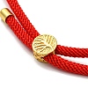 Nylon Cords Bracelet Makings Fit for Connector Charms AJEW-P116-01G-11-3