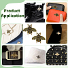 18Pcs Zinc Alloy Buttons FIND-GA0007-11-5