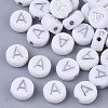 Plating Acrylic Beads PACR-R243-04A-1