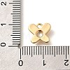 Brass Micro Pave Cubic Zirconia Charms KK-C085-24G-3