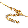 304 Stainless Steel Serpentine Chain Bracelets BJEW-H608-01G-G-4