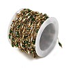 Handmade 304 Stainless Steel Glass Column Link Chains CHS-L032-14G-03-3