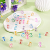 50Pcs Acrylic European Beads MACR-TADJ0001-13Z-6