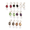 Brass Micro Pave Cubic Zirconia Dangle Earrings EJEW-G471-10G-2