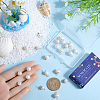 30Pcs 2 Colors Natural Cultured Freshwater Pearl Potato Connector Charms PALLOY-SC00012-3