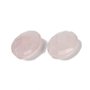 Natural Rose Quartz Cabochons G-O175-15A-01-2