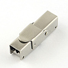 Smooth Surface 201 Stainless Steel Watch Band Clasps STAS-R063-89-2