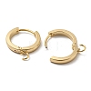 201 Stainless Steel Huggie Hoop Earrings Findings STAS-A167-01K-G-2