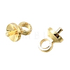 Brass Cup Pearl Peg Bails Pin Pendants KK-C258-11G-2
