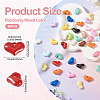 50Pcs Baking Paint Acrylic Pendants OACR-TA0004-83B-4