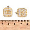 Two Tone 304 Stainless Steel Pendants STAS-L314-10GP-05-3