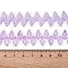Electroplate Transparent Glass Beads Strands EGLA-N056-03A-07-4