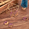 Fashewelry 30Pcs 15 Style Transparent Resin & Walnut Wood Pendants RESI-FW0001-03-14