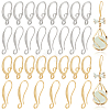16 Pairs 4 Style Brass Earring Hooks Sets KK-BC0011-26-1