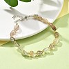 Natural Rutilated Quartz Beads Bracelets for Women BJEW-H623-02S-14-2