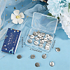 1 Set 201 Stainless Steel Charms STAS-SC0021-40-6