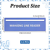 Plastic Mahjong Rules Reader AJEW-WH0796-53B-2
