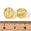 Handmade Foil Lampwork Beads Strands FOIL-T008-01E-4