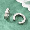 201 Stainless Steel Cuff Earrings EJEW-T056-01P-02-1