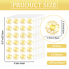 Gold Foil Self-adhesive Stickers DIY-WH20001-13E-2